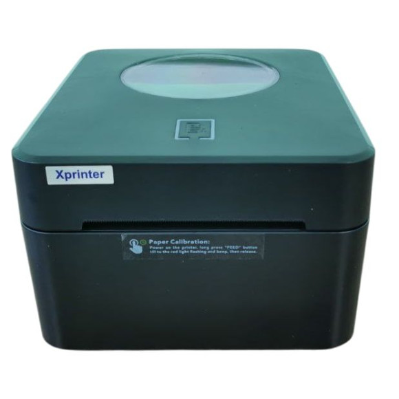 Принтер етикеток Xprinter XP-421B USB чорний