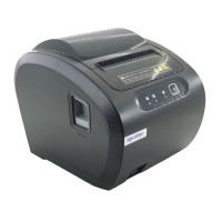 Принтер чеків Xprinter XP-T839L LAN Ethernet+USB чорний