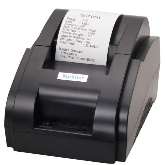 Принтер чеків Xprinter XP-58IIH Bluetooth+USB