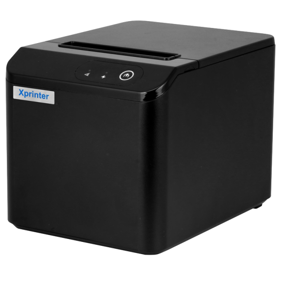 Принтер чеків Xprinter XP-T80Q LAN Ethernet+USB 80/58 мм чорний